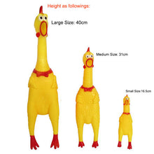 Load image into Gallery viewer, Hot Sell Screaming Chicken-Dog Toys Squeeze Squeaky Sound-Funny Toy
