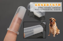 Load image into Gallery viewer, Dog Toothbrush Pet Finger Toothbrush Environmental Protection Silicone Dogs Clean Teeth supplies
