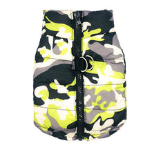 Load image into Gallery viewer, Waterproof Dog Clothes Camo Pattern Jacket
