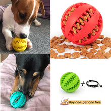 Load image into Gallery viewer, Tooth Cleaning Rubber Leaking Ball-Dog Toys
